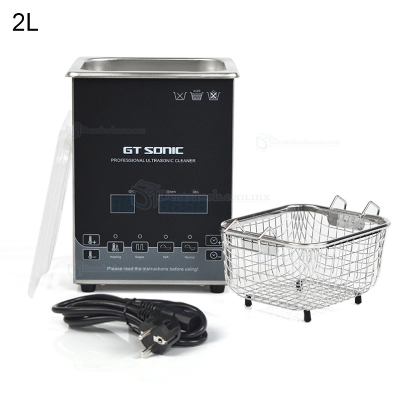 GT SONIC Serie D Limpiador Ultras&oacute;nico Digital de 2L a 27L con Calentamiento